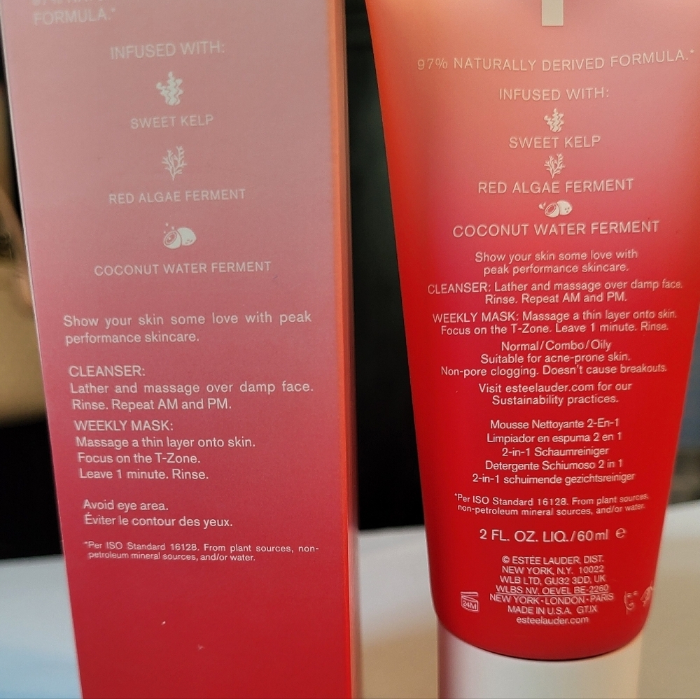 Estee Lauder Nutritious 2-in-1 Foam (Cleanser & Mask) Cleanser, 60ml, NIB - Picture 3 of 3